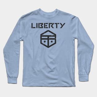 Liberty: Atrian Symbol - Black Long Sleeve T-Shirt